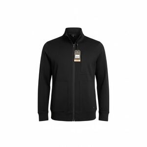 NWT AndersonOrd Men's Full Zip Performance Jacket Black Large Golf Athletic AO